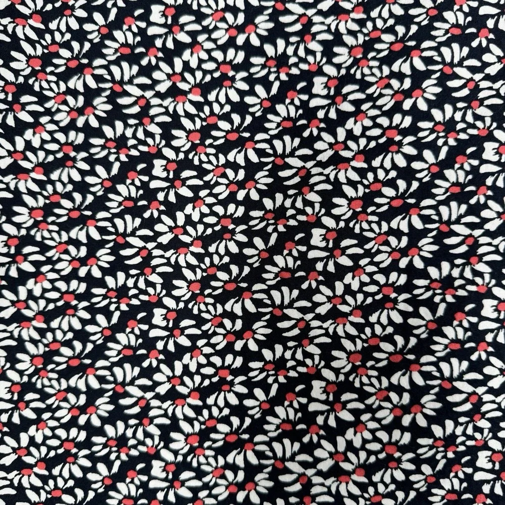 J.Crew Floral Shirt Mens Large Navy Slim Flex Washed Short‎ Sleeve Button Down